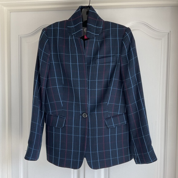 Vince Camuto women’s Plaid Blazer - Picture 2 of 10
